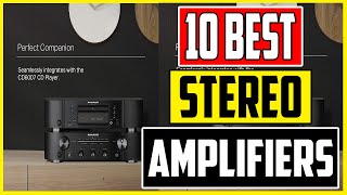 10 Best Stereo Amplifiers 2023 Top Audio Integrated Amp Picks [upl. by Rhodes]