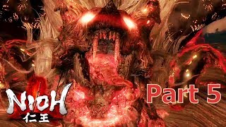 Nioh  Bloodsheds End DLC Playthrough Part 5 WotD [upl. by Isolda858]