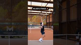 Intense rallies between Holger Rune and Eliakim Coulibaly at Mouratoglou Academy 🔥🎾 tennis [upl. by Navlys295]