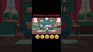 Girlfriend ko dedi Rakhiviralvidesadultcartoonfunnycartoonartistcartooncomediancartoonismilet [upl. by Hervey837]