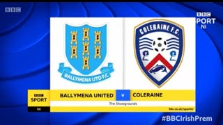 Ballymena utd vs coleraine 20th april 2019 [upl. by Hebbe]