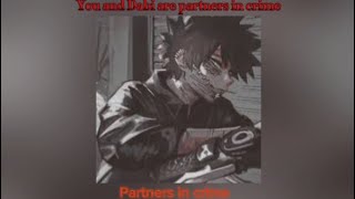 ❤️‍🔥You and Dabi are partners in crime❤️‍🔥 🫧Clean Ver🫧 [upl. by Bonita86]