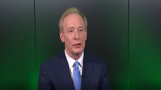 Microsoft President Brad Smith says its a good day for gamers after Nintendo Nvidia deals [upl. by Caputto]