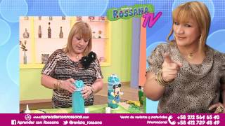 Cotillones para cumpleaños con botellas de plásticos  Aprender con Rossana TV 5  Temporada 1 [upl. by Aicylla]