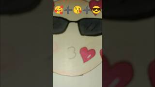 🥰➕😘➕😎Emoji drawingdrawing art emoji viralshorts [upl. by Buckler]