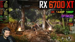 RX 6700 XT  Black Myth Wukong  Optimized Settings RT FSR FG [upl. by Janina]