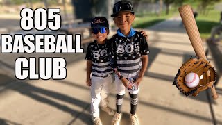 FIRST TRAVEL BALL TOURNAMENT OF THE YEAR  805 BASEBALL CLUB  NCS 8U BASEBALL TOURNAMENT 2023 [upl. by Asilanom]