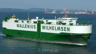 TURANDOT  Wallenius Wilhelmsen vehicles carrier  2018 [upl. by Veno234]