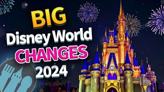 BIG Disney World CHANGES in 2024 [upl. by Loux]