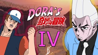 Doras Bizarre Adventure Gravity is Unbreakable Dippsuke vs Gideon [upl. by Suoicul]