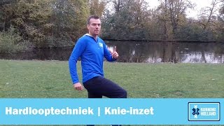 Hardlooptechniek  knie inzet beter hardlopen [upl. by Brade]