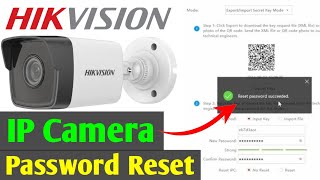 How To Reset Hikvision IP Camera ka Password Reset Kaise Kare [upl. by Bennink]