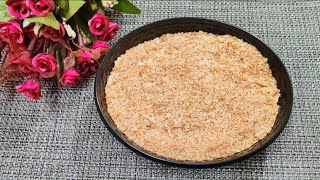 How to make Bread Crumbs  Crumbs at home  Bread Crumbs Recipe  shabana kitchen smart recipes [upl. by Eskil]