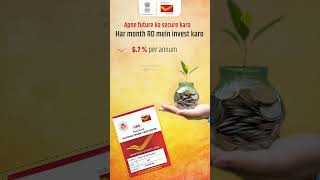 Build your savings with ease – Start Recurring Deposits at India Post [upl. by Llenhoj]