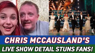 quotBBC Strictlys Chris McCausland Shocks Fans with Unexpected Live Show Detailquot [upl. by Belle111]