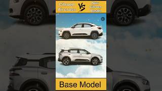 Citroen Aircross Vs New Citroen Basalt Comparison citroen basalt shorts [upl. by Assenna240]