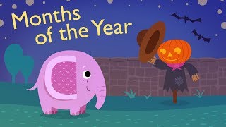 Months of The Year for Kids  Learn 12 Months of the Year  Kids Academy [upl. by Lowndes84]