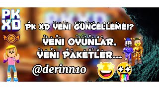 PK XD YENÄ° GÃœNCELLEME YENÄ° OYUNLAR YENÄ° PAKETLERâ€¦ derinn10 [upl. by Rozina]