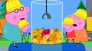 A Day At Digger World 🚧  Peppa Pig Full Episodes [upl. by Lehrer]