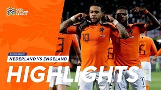 Highlights Nederland  Engeland 06062019 Halve finale Nations League [upl. by Haleemak460]