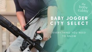 Baby Jogger City Select Stroller HOWTO [upl. by Namrej]