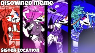 FNaF Disowned Meme  Sister Location  Reremake [upl. by Chemash]