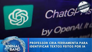 Professor cria ferramenta para identificar textos feitos por IA Aconteceu na Semana [upl. by Lenhard]