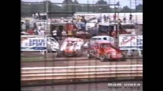 Flemington Speedway Super Dirt Series July 1989 Warmups [upl. by Assylem]