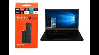 How To Cast Computer To Firestick  Screen Mirror Windows 10 PC Laptop to Firestick Amazon Fire TV [upl. by Ettelracs865]