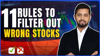 11 rules to “avoid” investment in quotwrong stocksquot  Fundamental Analysis of stocks [upl. by Stalder]