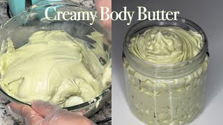 HOW TO MAKE THE CREAMIEST WHIPPED BODY BUTTER STEP BY STEP WITH MEASUREMENTSENTREPRENEURSHIP LIFE [upl. by Elliven]