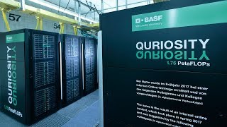 Supercomputer QURIOSITY  A new chapter in BASFs innovation history [upl. by Nnairrek]