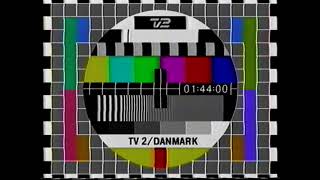 TV2 siger godnat i ca 1992 med programoversigt [upl. by Oilerua]