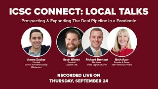 ICSC Connect Local Talks Prospecting and Expanding the Deal Pipeline in a Pandemic [upl. by Doralin986]