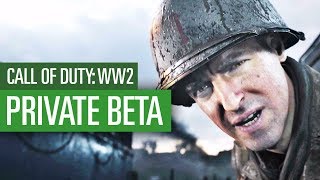 Call of Duty WW2  Private Beta im Talk [upl. by Ajile]