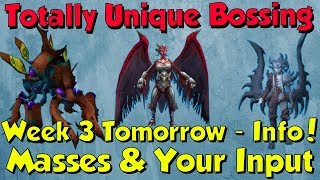 Bossing Week 3  Masses amp Info Runescape 3 Taking your suggestions [upl. by Killian]