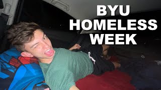 Homeless Week  The Culmination of BYU Housing [upl. by Eirahs]