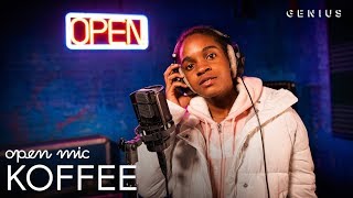 Koffee quotToastquot Live Performance  Open Mic [upl. by Adnih335]