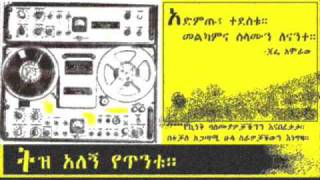 quotአላስቀየምኳትም፣ እኔ ምን አረኳትquot Tadele Bekele quotAlaskeyemkuwatmquot [upl. by Tal]