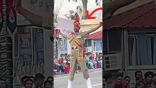 Power Of BSF Jawan💪🏻🇮🇳💯 wagahborder attariborder indiavspakistan indvspak parade attari [upl. by Namrac]