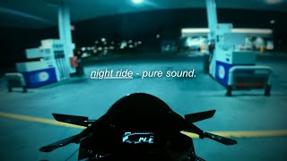 night ride  pure sound yamaha r7 [upl. by Eiger]