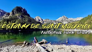 【Autumn Walk in Estany de Sant Maurici Park National Spain】 [upl. by Aniale]