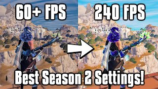 Fortnite Season 2 Settings Guide  FPS Boost Colorblind Modes amp More [upl. by Akym]