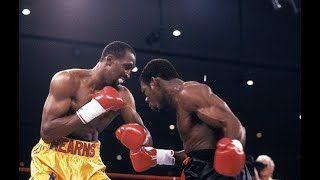 Iran Barkley vs Thomas Hearns 2 Highlights [upl. by Valaree]