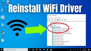 How to Reinstall a Wireless Network Adapter Driver in Windows 2022 [upl. by Tedra517]