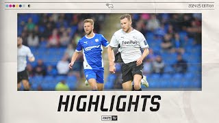 HIGHLIGHTS  Chesterfield Vs Derby County [upl. by Woodcock]