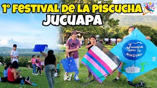 🚨 FESTIVAL DE LA PISCUCHA EN JUCUAPA EL SALVADOR cometas ó papalotes [upl. by Ahsatel]