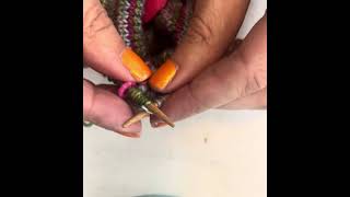 How to Knit a Shortie Sock on 9” Circulars Part 4 [upl. by Ardenia]