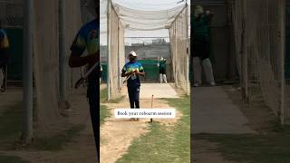 Roboarmarm batting session cricket roboarm battingpractice aounabbascricketgallery [upl. by O'Brien386]