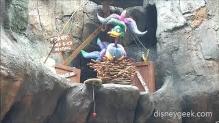 Tokyo Disneyland Camp Woodchuck TriCrested Tittertwill Bird Clips [upl. by Rheims]